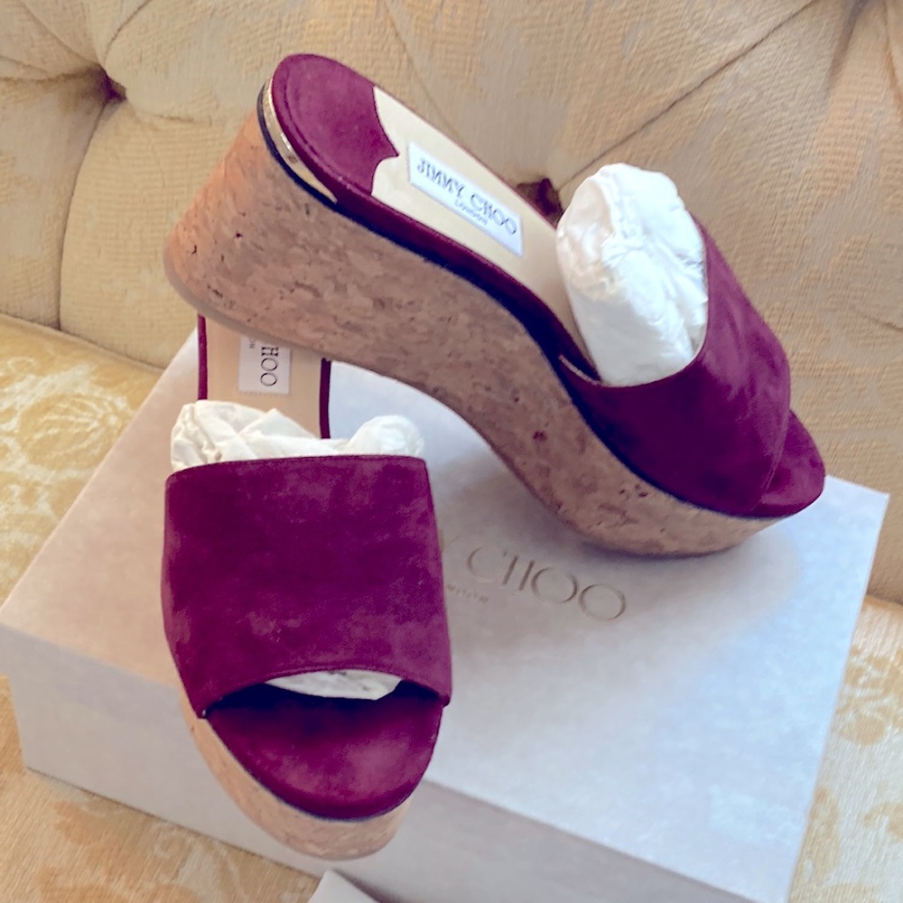 Authentic JIMMY CHOO Deedee Wedge